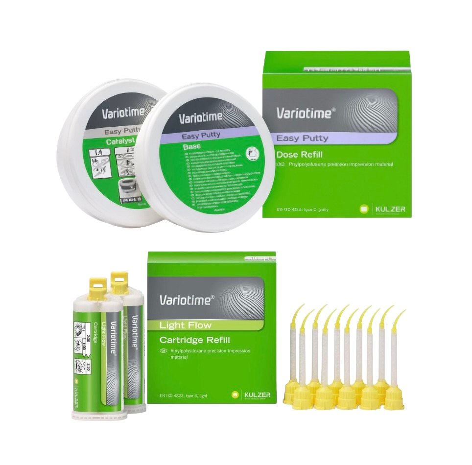 KULZER VARIOTIME EASY PUTTY + VARIOTİME LIGHT FLOW *TAKIM