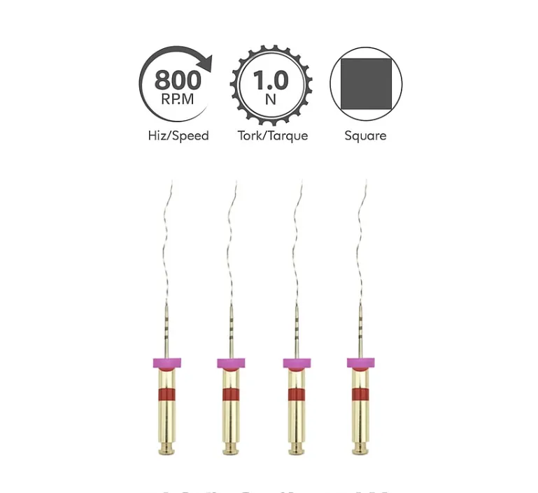 EASY IN SMILE MAX SERİSİ NITI ENDO BİTİRME EĞELERİ (4'LÜ BLİSTER)
