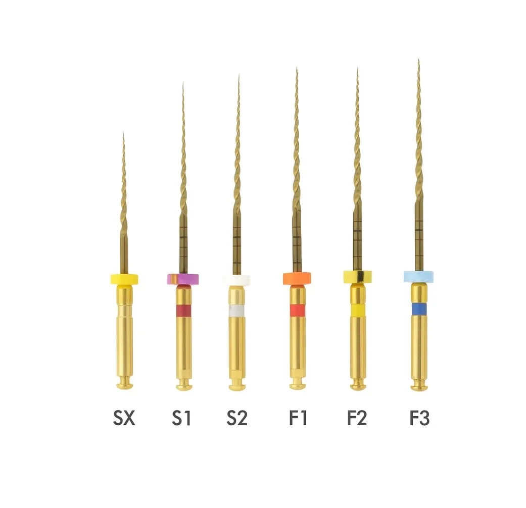 EASY IN SMILE X-PRO GOLD ROTARY FILES (6 LI BLİSTER)