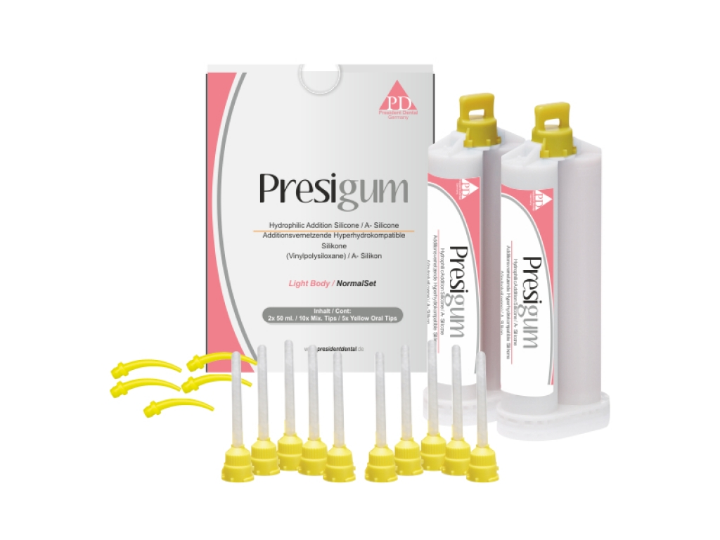 PRESIDENT DENTAL PRESİGUM LİGHT NORMAL SETTİNG A-SİLİKON