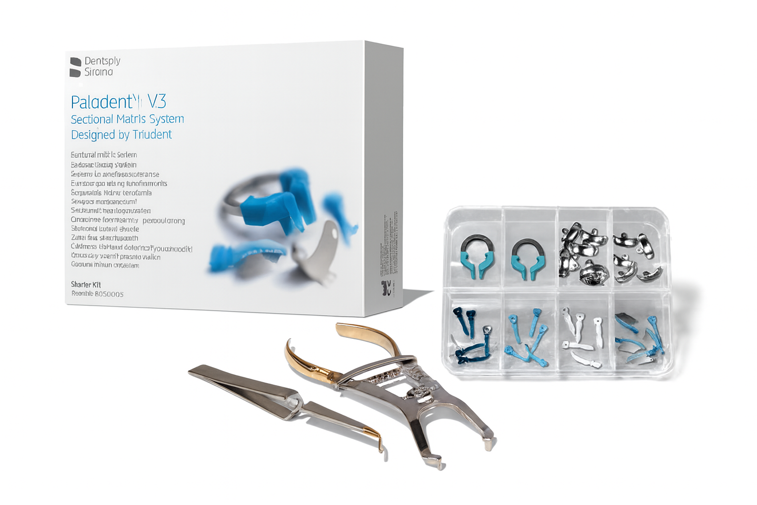 DENTSPLY PALODENT 360 + V3 INTRO KIT BÖLGESEL VE ÇEVRESEL MATRİKS SİSTEMİ SETİ